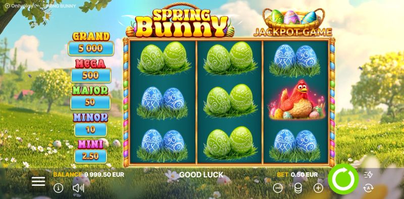 Spring Bunny gameplay screenshot