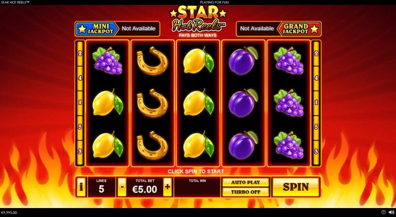 Star Hot Reels gameplay screenshot