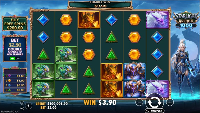 Starlight Archer 1000 gameplay screenshot