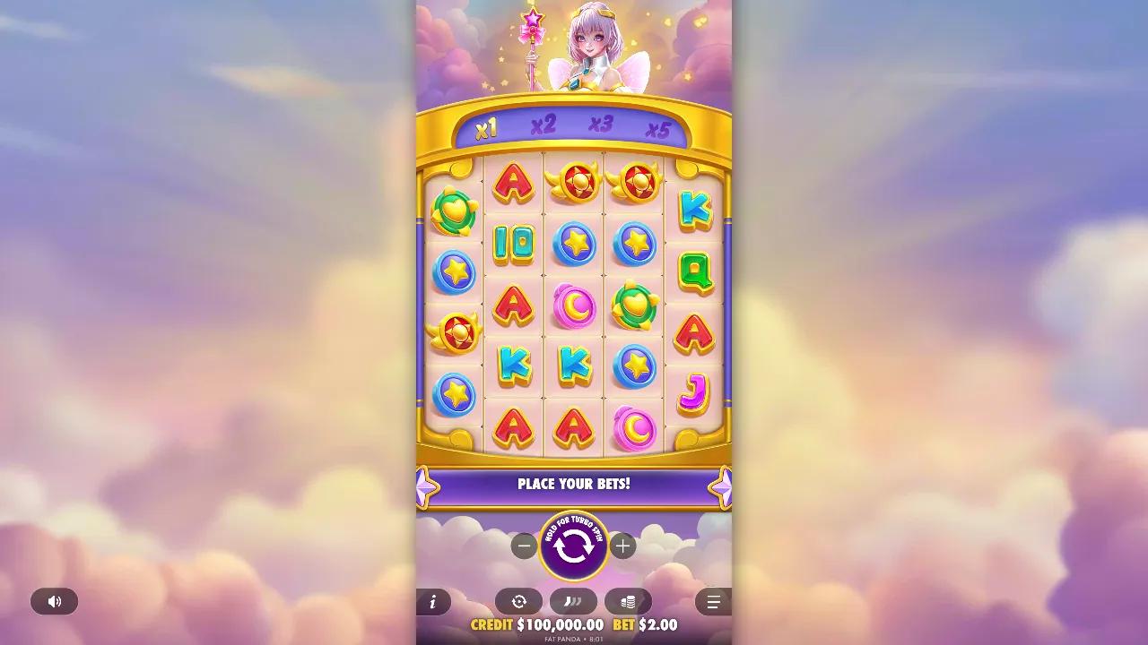 Starlight Wins slot gameplay screenshot