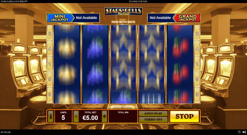 Stars & Bells Hot Reels gameplay screenshot