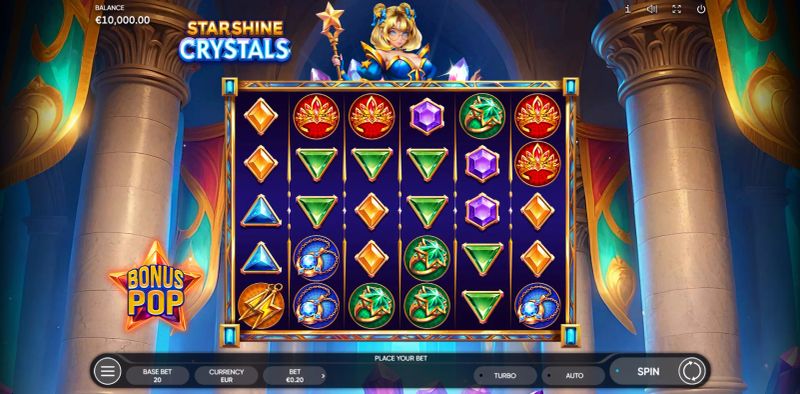 Starshine Crystals gameplay screenshot