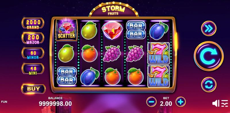 Storm Fruits gameplay screenshot