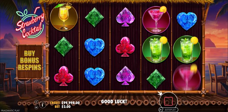 Strawberry Cocktail gameplay screenshot