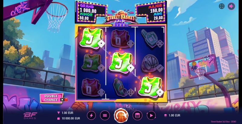 Street Basket 3x3 Dice gameplay screenshot