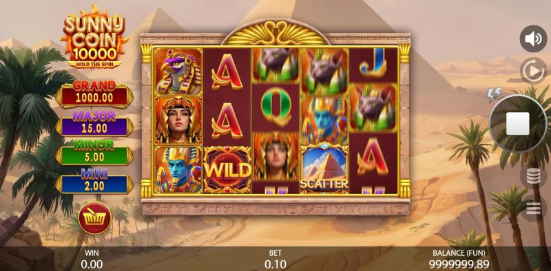 Sunny Coin 10,000: Hold The Spin gameplay screenshot