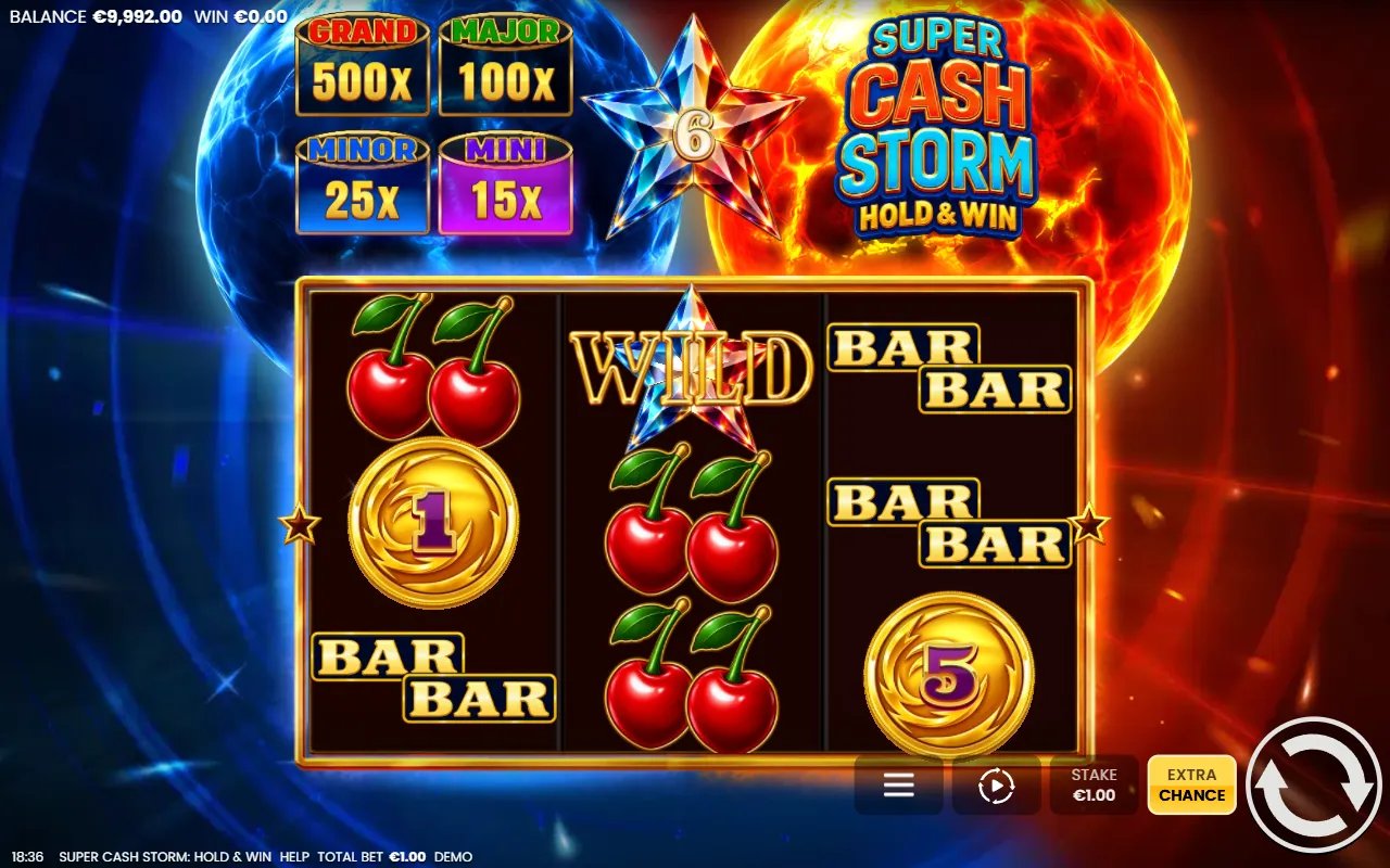 Super Cash Storm Hold and Win - screenshot 1