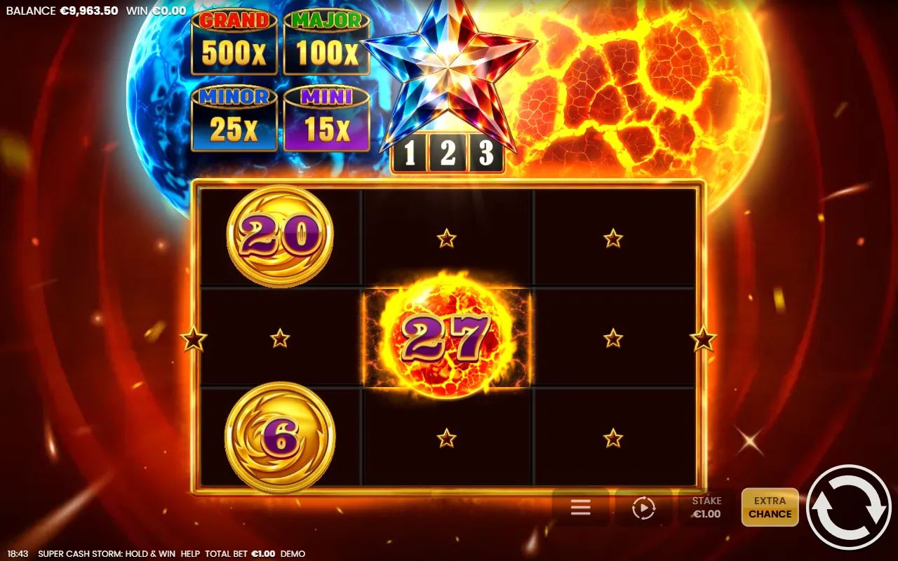 Super Cash Storm Hold and Win - screenshot 2