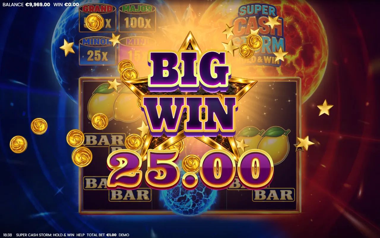 Super Cash Storm Hold and Win - screenshot 3