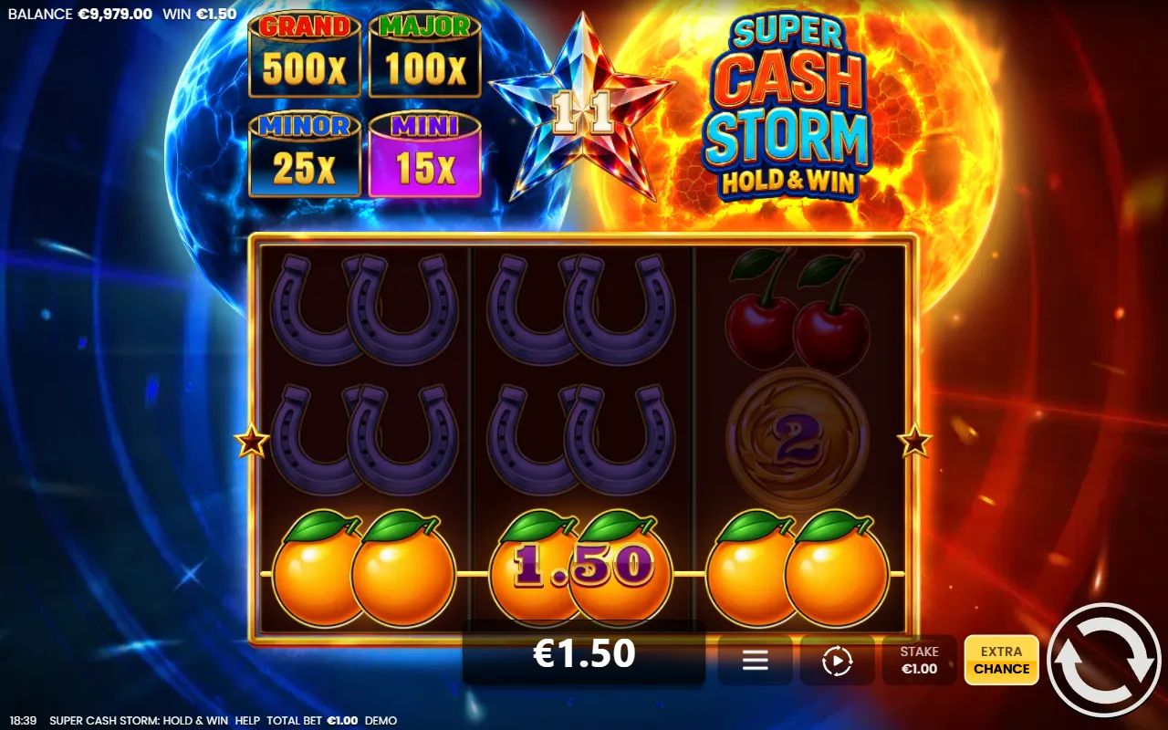 Super Cash Storm Hold and Win - screenshot 4