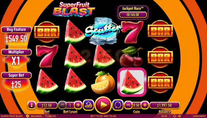 Super Fruit Blast gameplay screenshot
