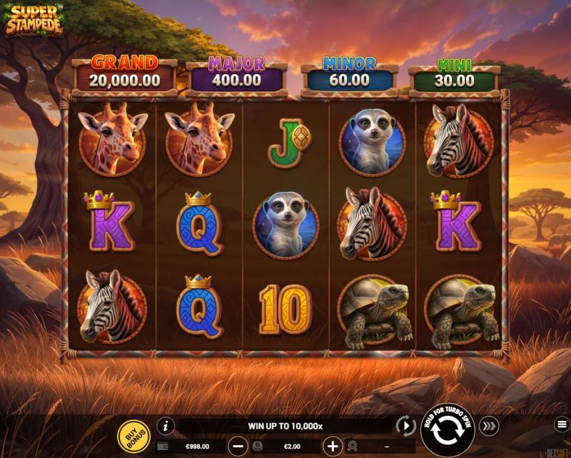 Super Stampede gameplay screenshot