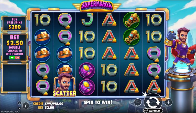 Supermania gameplay screenshot