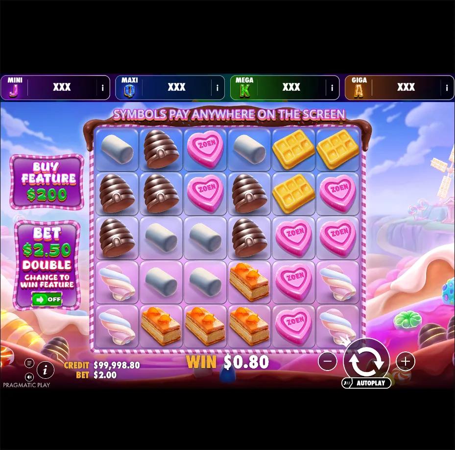 Sweet Bonanza Holland - Oranje Jackpot slot gameplay screenshot