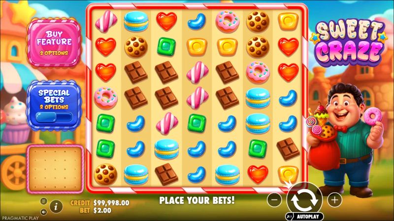 Sweet Craze gameplay screenshot