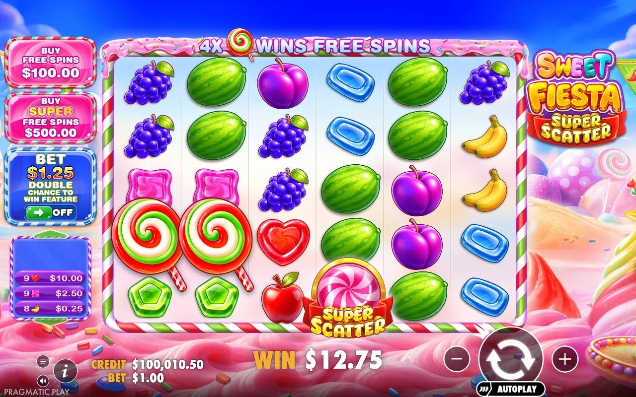 Sweet Fiesta Super Scatter - screenshot 1