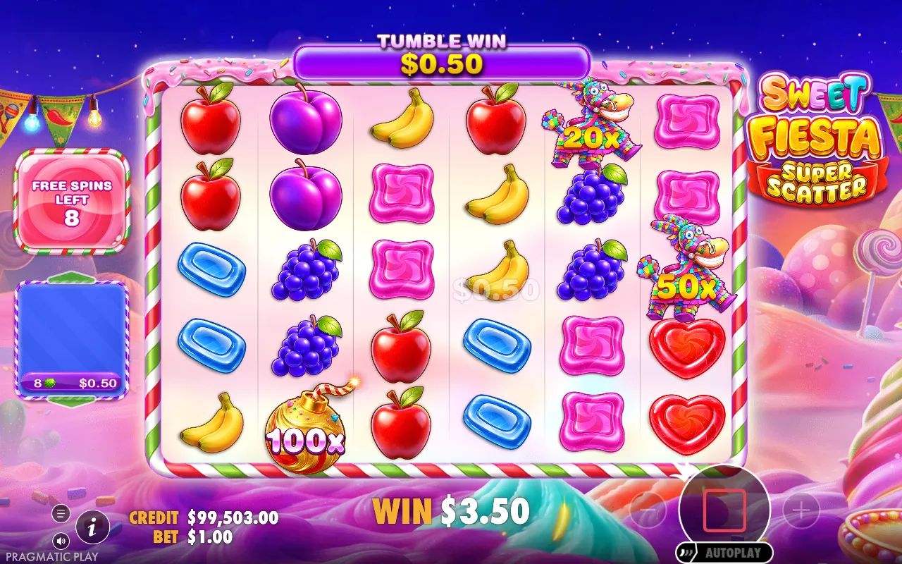 Sweet Fiesta Super Scatter - screenshot 2