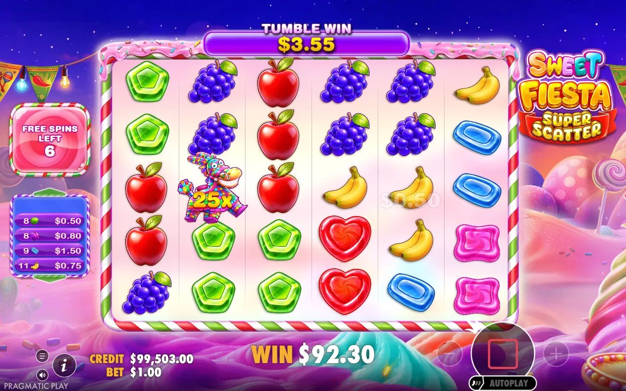 Sweet Fiesta Super Scatter - screenshot 3