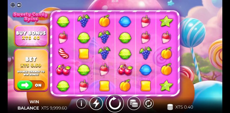Sweety Candy Spins gameplay screenshot