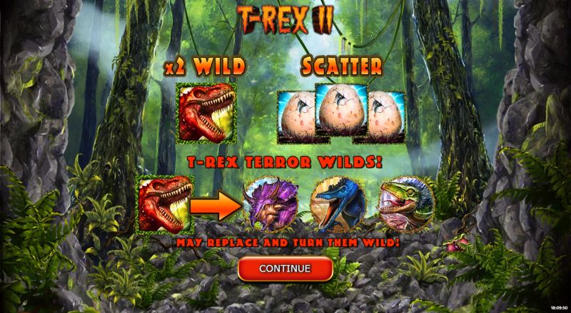 T-Rex II gameplay screenshot