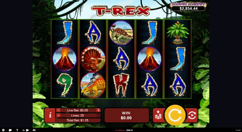 T-Rex gameplay screenshot