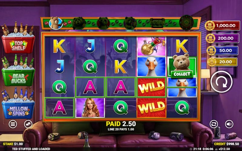 Ted Stuffed & Loaded gameplay screenshot
