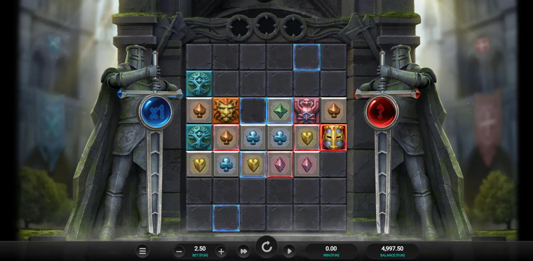 Templar Tumble 2 Dream Drop slot gameplay screenshot
