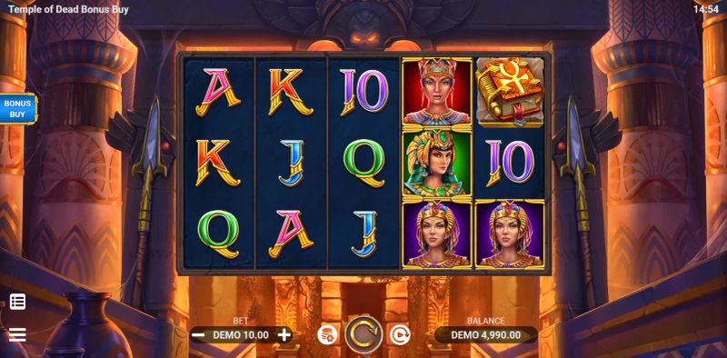 Temple of Dead Bonus Buy gameplay screenshot