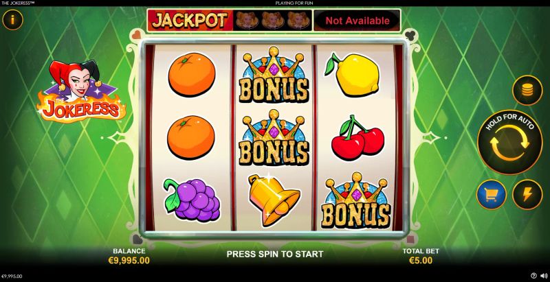 The Jokeress gameplay screenshot
