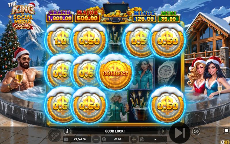 The King of Social Media Holiday gameplay screenshot