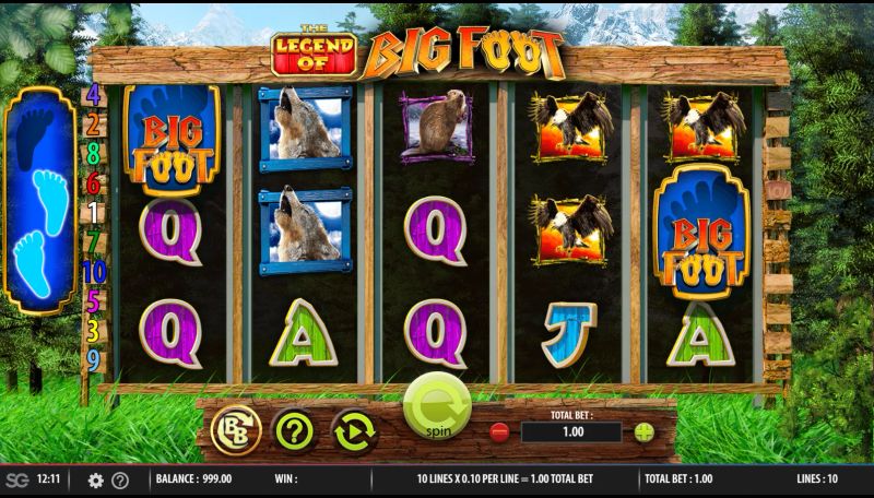 The Legend of Big Foot gameplay screenshot