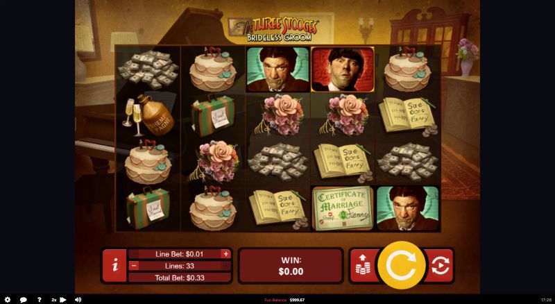 The Three Stooges Brideless Groom gameplay screenshot