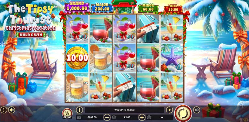 The Tipsy Tourist: Christmas Vacation gameplay screenshot