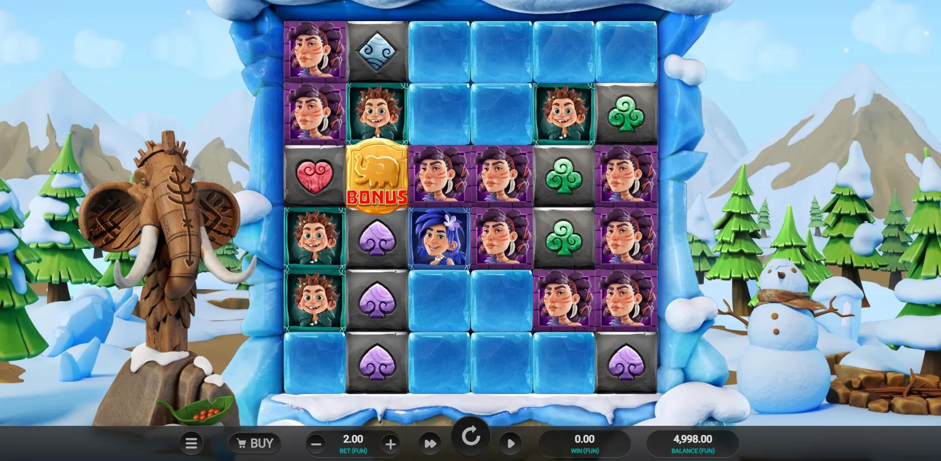 The Tumbles slot gameplay screenshot