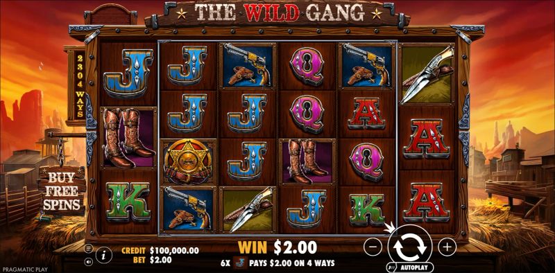 The Wild Gang gameplay screenshot