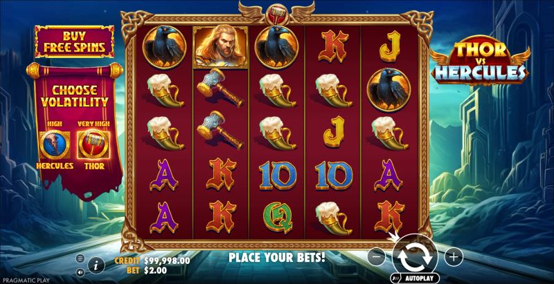 Thor vs Hercules gameplay screenshot