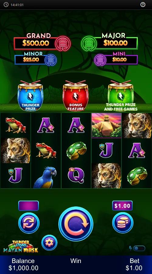 Thunder Drums: Mayan Mask gameplay screenshot
