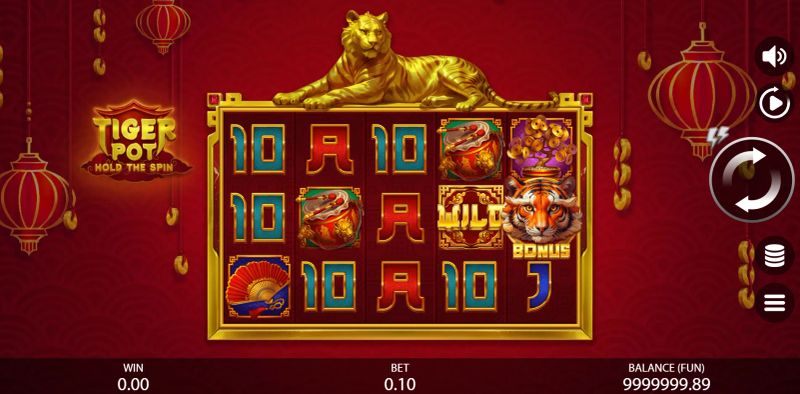 Tiger Pot: Hold The Spin gameplay screenshot