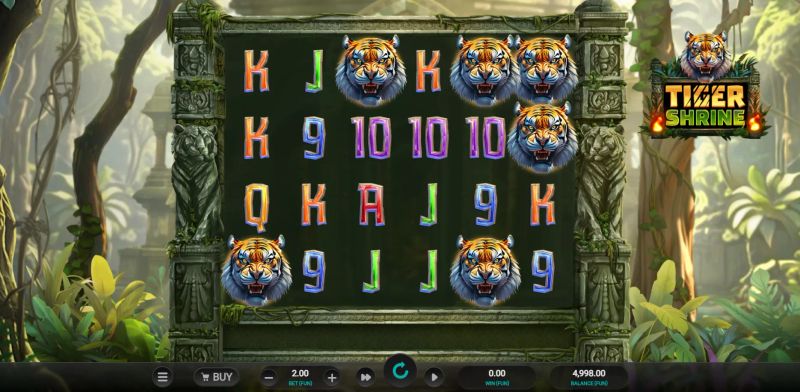 Tiger Shrine gameplay screenshot