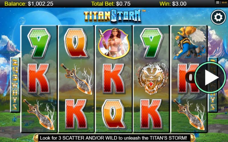 Titan Storm gameplay screenshot