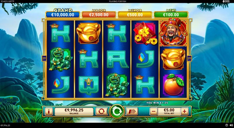 Toad's Gift gameplay screenshot