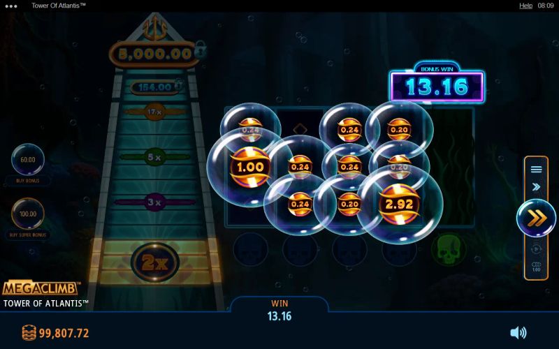 Tower of Atlantis gameplay screenshot