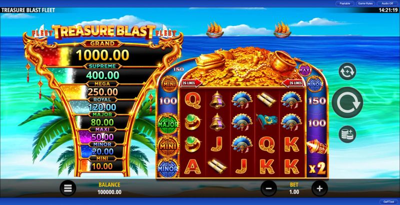 Treasure Blast Fleet gameplay screenshot