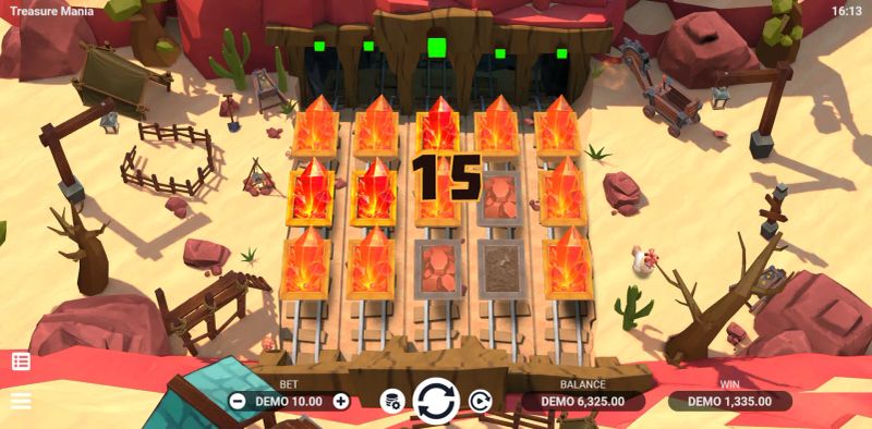 Treasure Mania gameplay screenshot