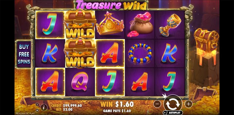 Treasure Wild gameplay screenshot