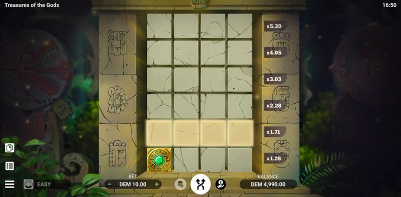 Treasures of the Gods gameplay screenshot