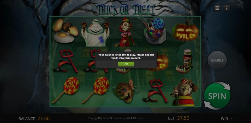 Trick Or Treat gameplay screenshot