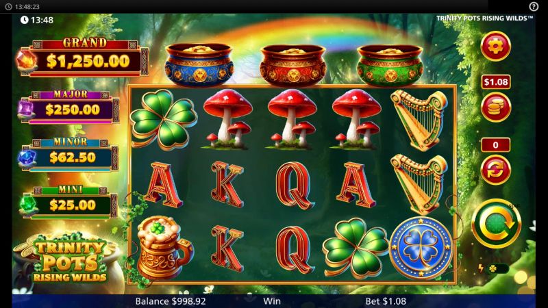 Trinity Pots Rising Wilds gameplay screenshot