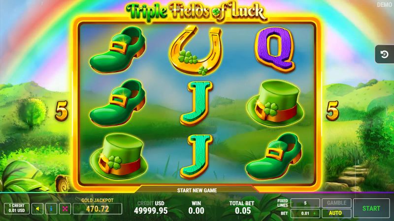 Triple Fields of Luck gameplay screenshot