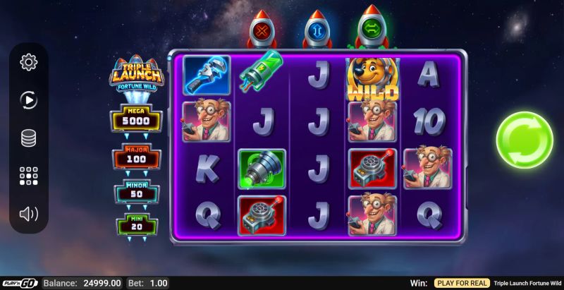 Triple Launch Fortune Wild gameplay screenshot